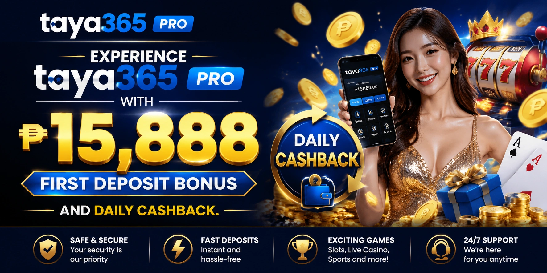 Taya365 homepage visual 1