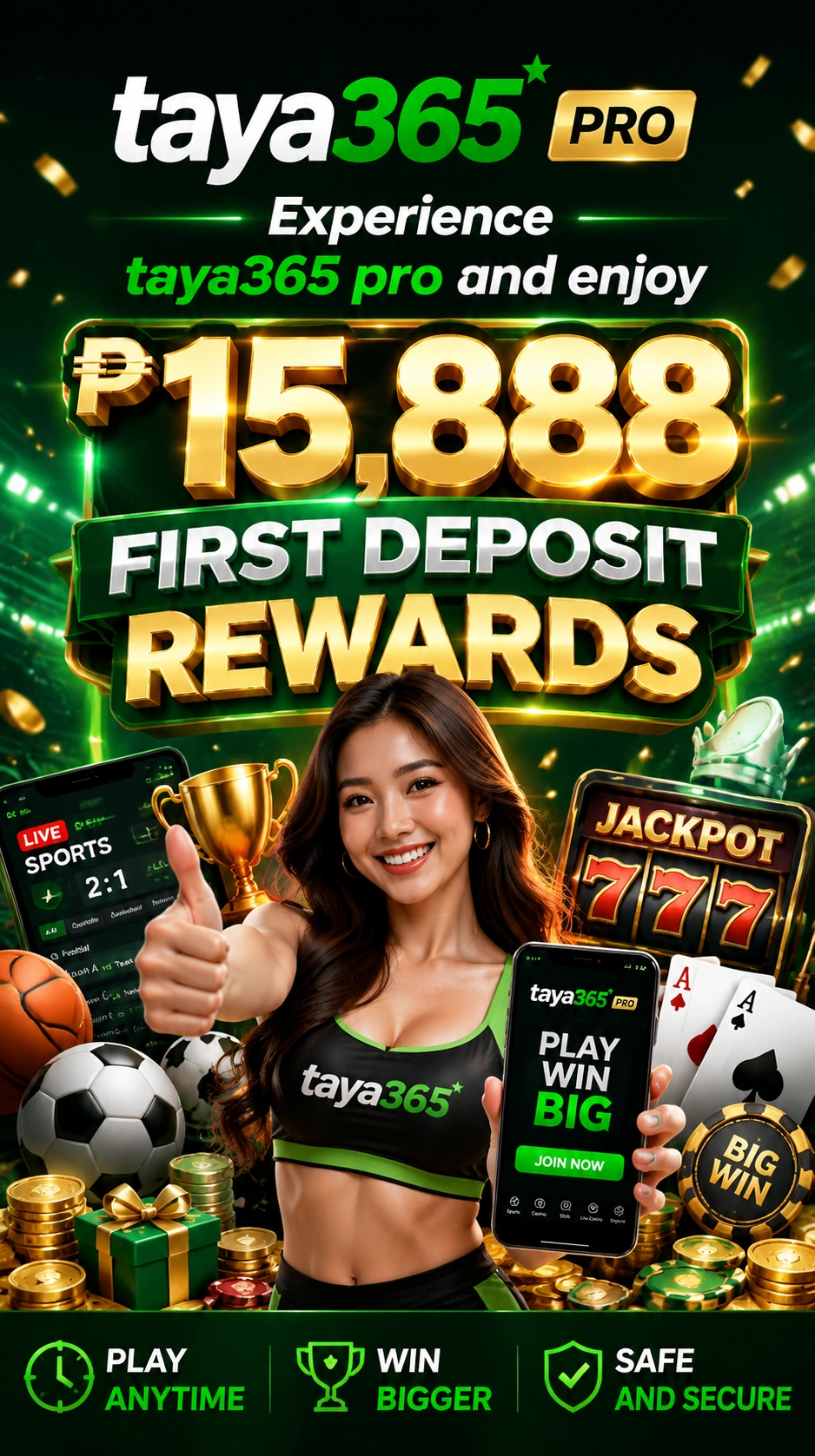 Taya365 promotions visual