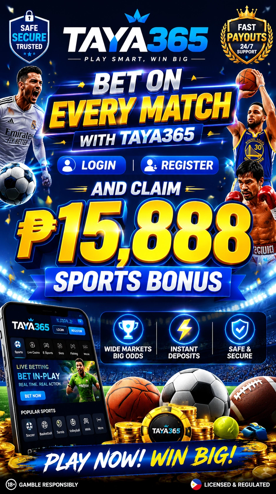 mobile sports betting visual